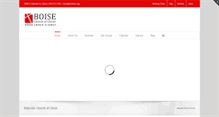 Desktop Screenshot of boisecoc.org