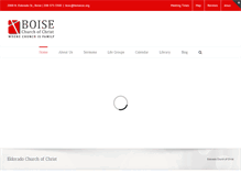 Tablet Screenshot of boisecoc.org